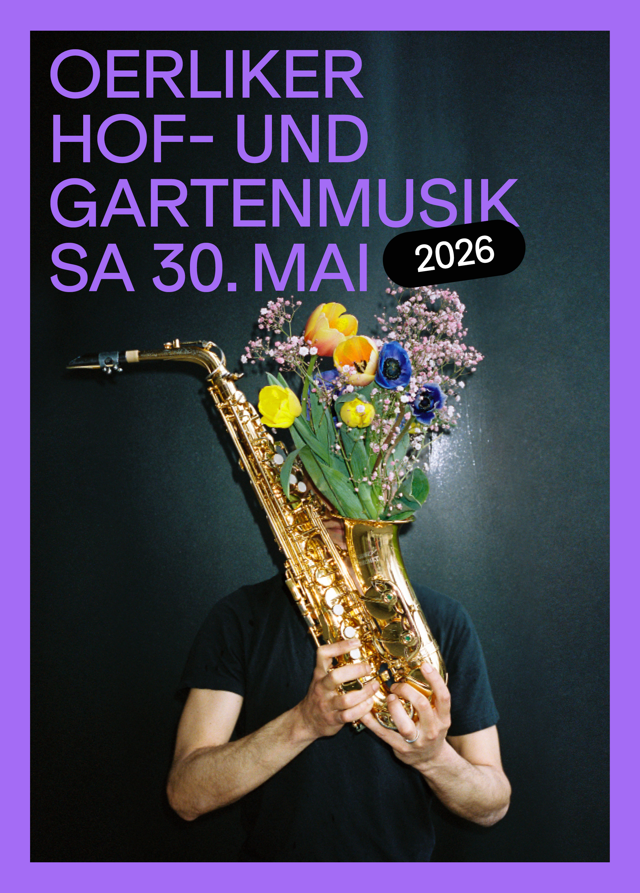 Oerliker Hof- und Gartenmusik, Sa 30.05.26